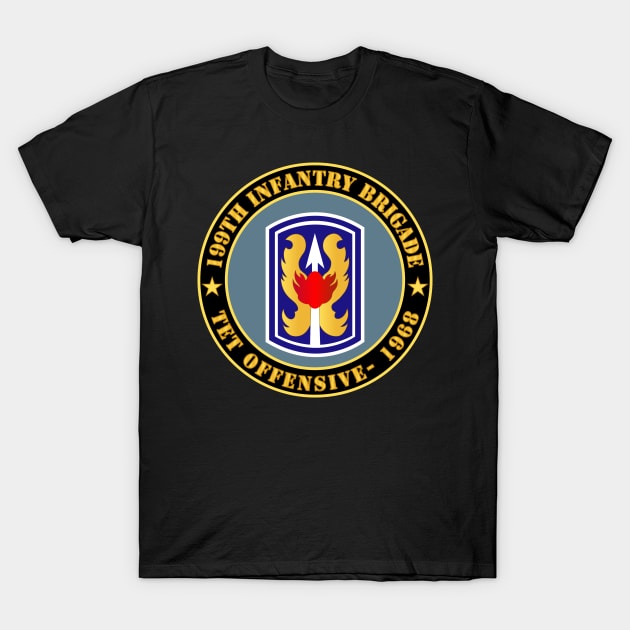 199th Infantry Brigade - Veteran - SSI - Tet Offensive 1969 X 300 T-Shirt by twix123844